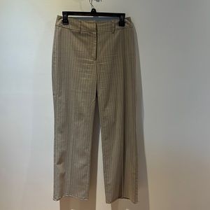 Beige & grey trousers